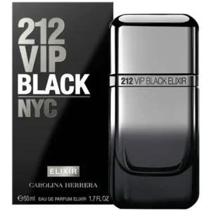 Perfume Masculino Carolina Herrera 212 Vip Black NYC Elixir EDP 100 ml