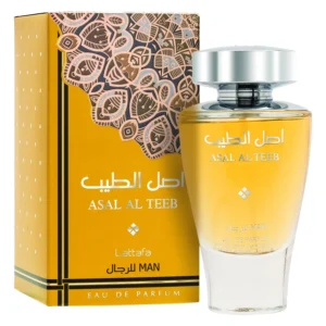 Perfume Masculino  Lattafa Asal Al Teeb Eau de Parfum Masculino 100ml